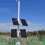 河南濮阳油田采气井口太阳能监控供电系统